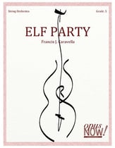 Elf Party Orchestra sheet music cover